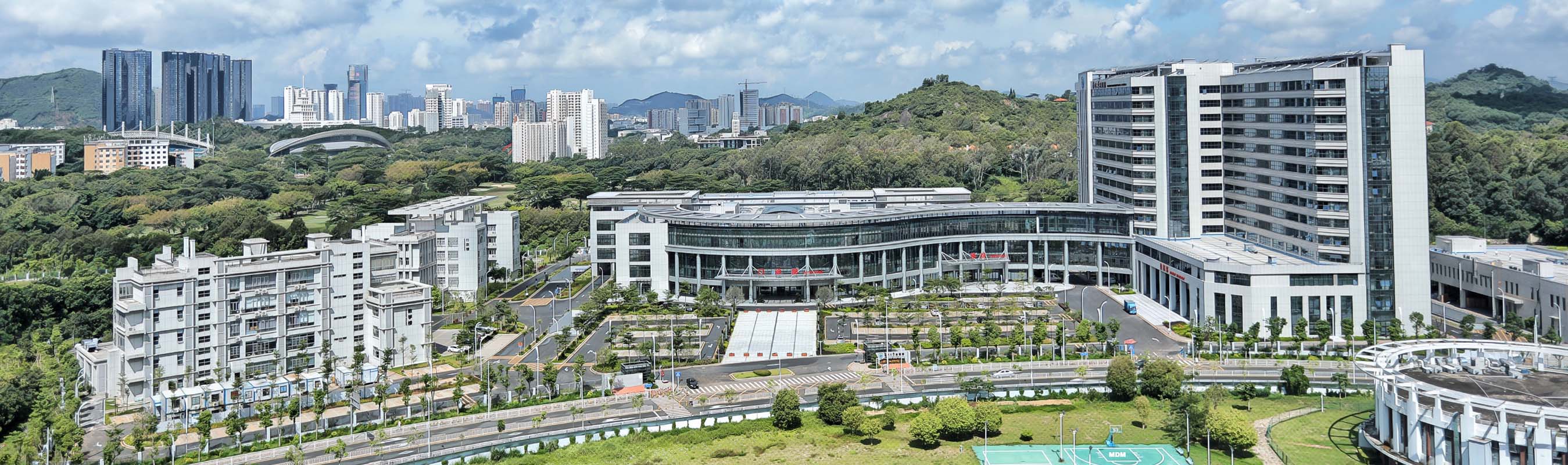 深圳大学总医院鸟瞰图