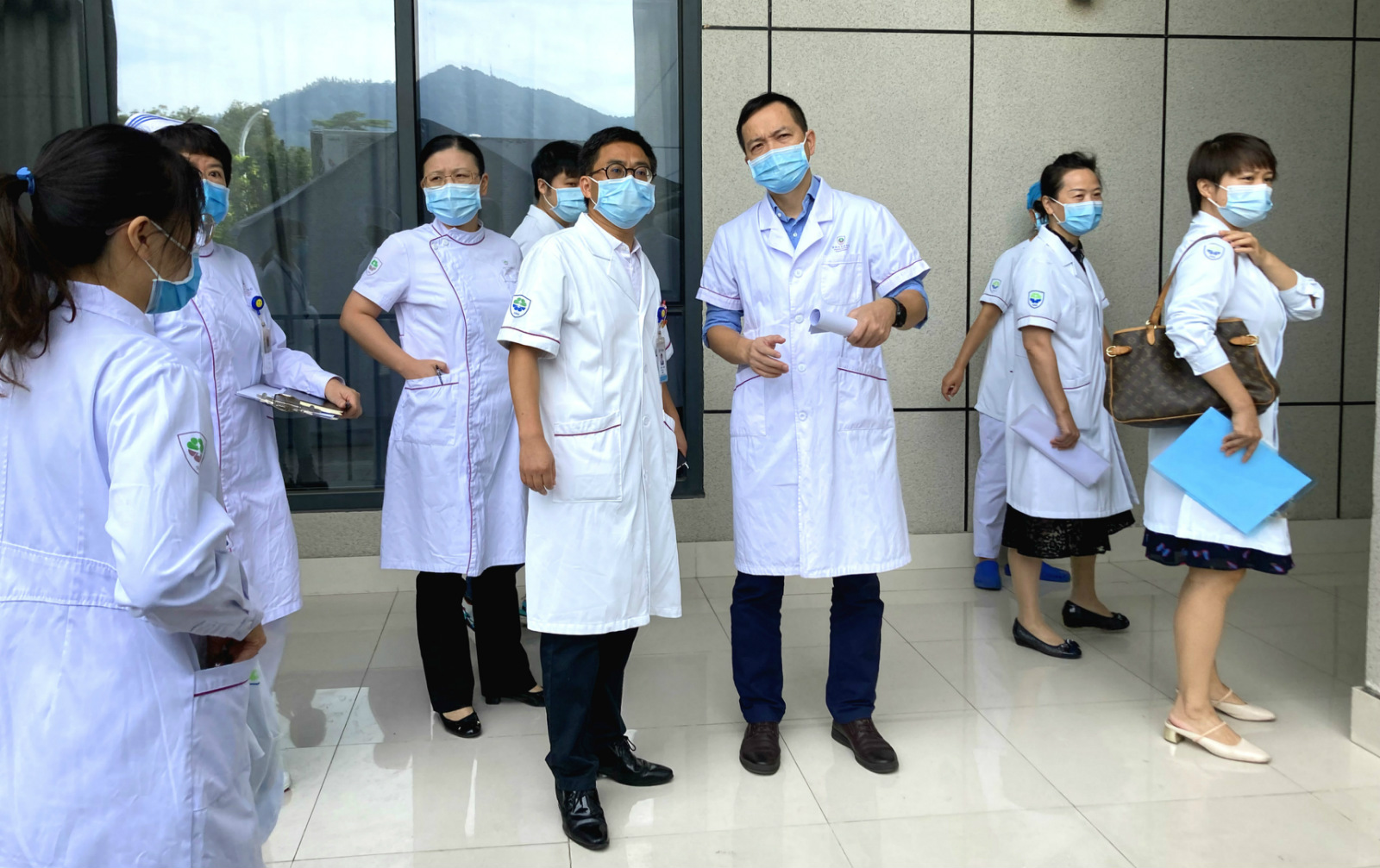 市卫健委督导组到我院开展医疗机构院感防控专项督导