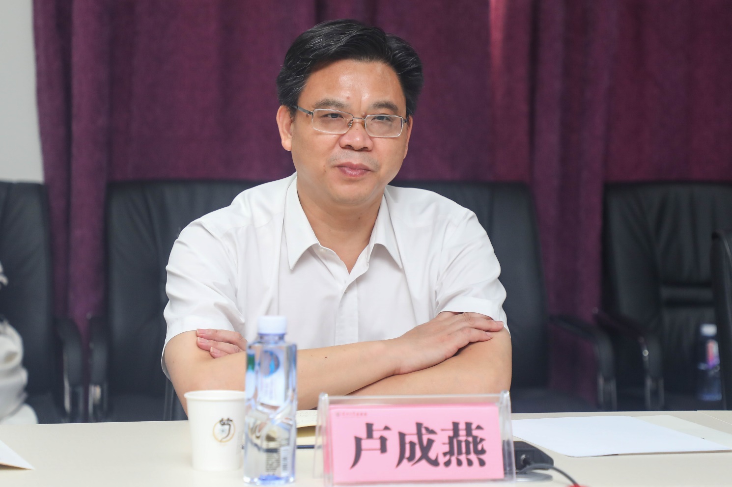 校纪委卢成燕书记一行到我院调研指导工作